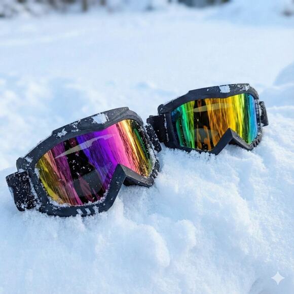 Brand New 2026 Anti-Fog Ski & Snowboard Goggles | 2 Lens Colors | Unisex Fit - Picture 1 of 5